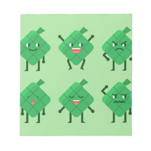 kawaii Ketupat Notitieblok