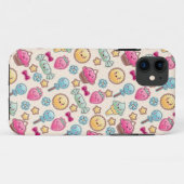 Kawaii-kinderpatroon met schattige doedels Case-Mate iPhone case (Achterkant (horizontaal))