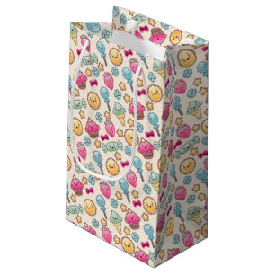 Kawaii-kinderpatroon met schattige doedels klein cadeauzakje
