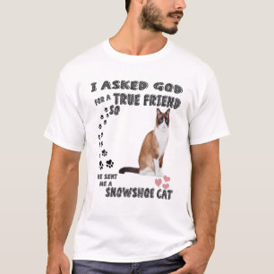Kawaii Kitten citeert mam Papa Lover Print, verkre T-shirt