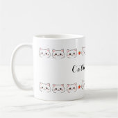Kawaii Kitty Ceramic Mug (Gauche)