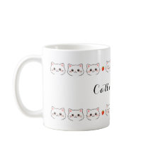 Kawaii Kitty Keramische Mok