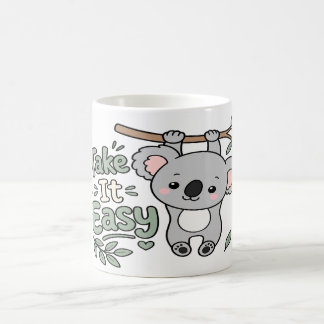 Kawaii Koala Neem het Leven Licht Geschenk voor Ze Koffiemok