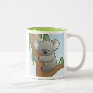 Kawaii Koala Tweekleurige Koffiemok