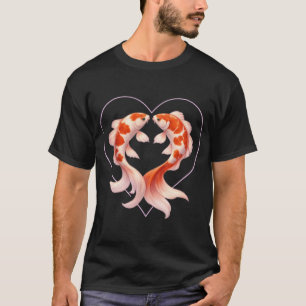 Kawaii Koi Vis – Cute Japanse Geluks Karper Ontw T-shirt