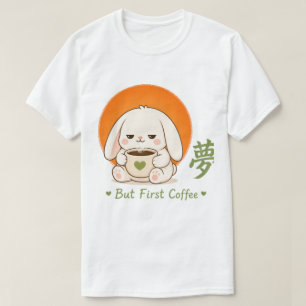 kawaii konijn, grappig konijn, konijn illustratie, t-shirt