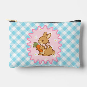 Kawaii Konijn Wortel Lente Bloemen  Etui