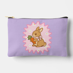 Kawaii Konijn Wortel Lente Bloemen Etui