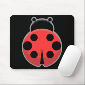 Kawaii Ladybug Muismat (Met muis)