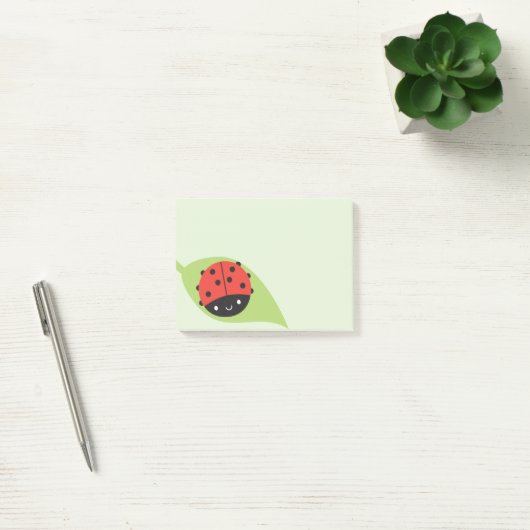 Kawaii Ladybug Post-it® Notes (Kantoor)