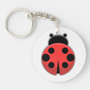 Kawaii Ladybug Sleutelhanger