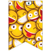 Kawaii Leuke Emoji Emoticon. Vlaggetjes (Eerste vlag)