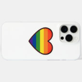 Kawaii LGBTQ+ Pride Heart Case-Mate iPhone Case (Achterkant (horizontaal))