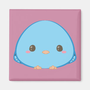 Kawaii Lineolated Parakeet Magnet Magneet