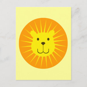 KAWAII LION SUNSHINE SWEETY BRIEFKAART