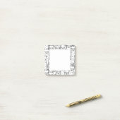 Kawaii Llama Pattern Post-it® Notes (Op bureau)