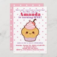 Kawaii Lovely Sweet Cupcake KIDS Birthday Party