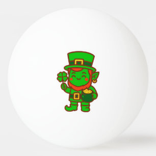 Kawaii Lucky Leprechaun Pingpongballen
