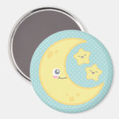 Kawaii Lune et Stars Magnet (Recto/Verso)