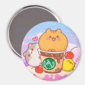 Kawaii Magnet Magneet (Voorkant / Achterkant)