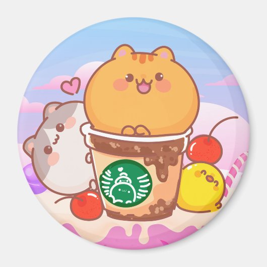 Kawaii Magnet Magneet (Voorkant)