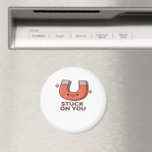Kawaii Magnet Stuck On You Cute Playful Style  (In Situ (Lave-vaisselle))