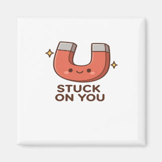 Kawaii Magnet Stuck On You Cute Playful Style Magneet