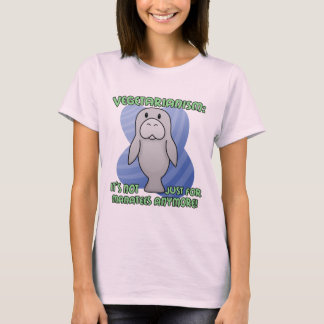 Kawaii Manatee Dames Organic T-Shirt