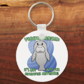 Kawaii Manatee Sleutelhanger (Voorkant)