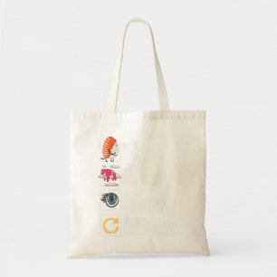 Kawaii Manga Sushi Eat Sleep Anime Repeteren Cute Tote Bag