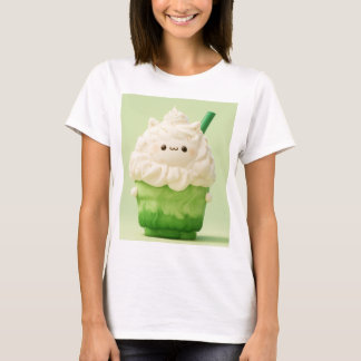 Kawaii Matcha Drink Happy T-shirt