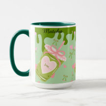 Kawaii Matcha IJskoffie Esthetiek - Love Tea