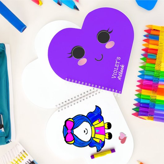 Kawaii Meisje Notitieboek