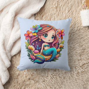 Kawaii Mermaid Kussen
