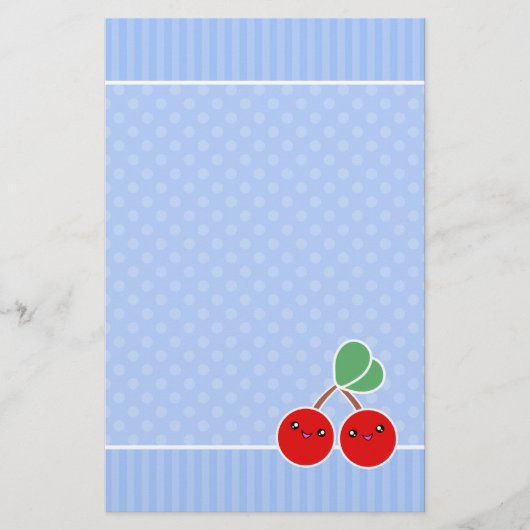 Kawaii Merry Cherry Stationery Briefpapier (Voorkant)