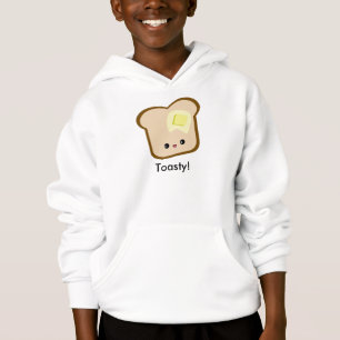 Kawaii mignon Toasty ! Sweat - shirt à capuche