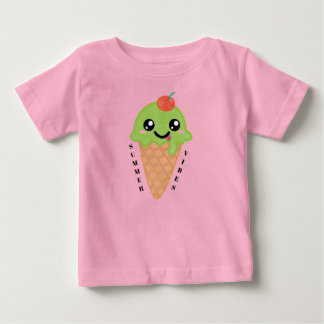 Kawaii Mint Ijsje met Kers erop