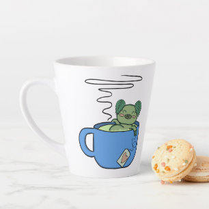 Kawaii Mint Pig Mug