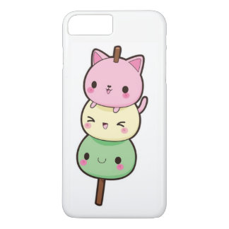 Kawaii Mochi Kittens iPhone 8 Plus / 7 Plus Hoesje