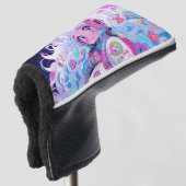 Kawaii Moe Pastel Space Astronaut Anime Meisje Golfheadcover (3/4 voorkant)