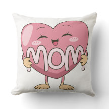Kawaii Moeder Hart Knuffel Design