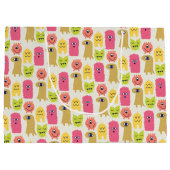 Kawaii Monster Birthday Gift Bag Large Groot Cadeauzakje (Achterkant)