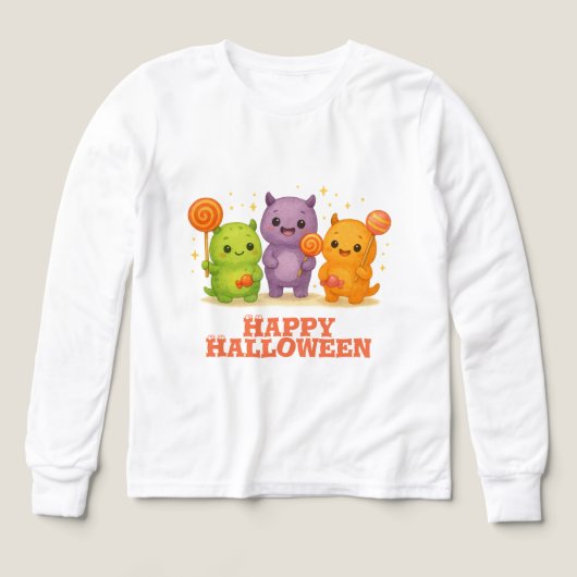 Kawaii Monsters & Lollipops Halloween Favoriete Ta (Voorkant)