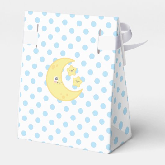 Kawaii Moon and Stars Gift Box Bedankdoosjes (Achterkant)