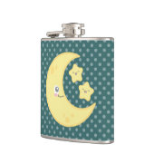 Kawaii Moon en Stars Flask Heupfles (Links)