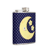 Kawaii Moon en Stars Flask Heupfles (Rechts)