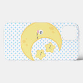 Kawaii Moon en Stars iPad Air Case (Achterkant (horizontaal))