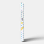 Kawaii Moon en Stars iPad Case (Achterkant / Links)