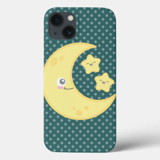 Kawaii Moon en Stars iPad Mini Case