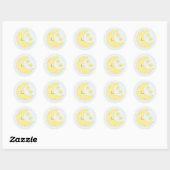 Kawaii Moon en Stars Stickers (Vel)